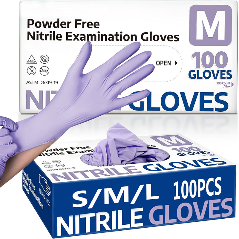 Nitrile Mechanic Glove - 10/20/50/100 Buah Sarung Tangan Nitril Sekali