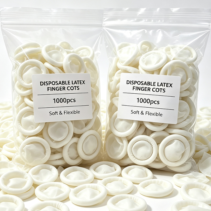 Latex Disposable Glove - 100-1000pcs Sarung Jari Sekali Pakai Warna