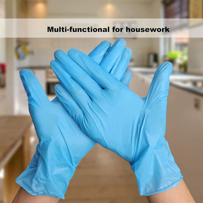 Rubber Glove Cleaning - 100 PCS Sarung Tangan Dapur Nitril,