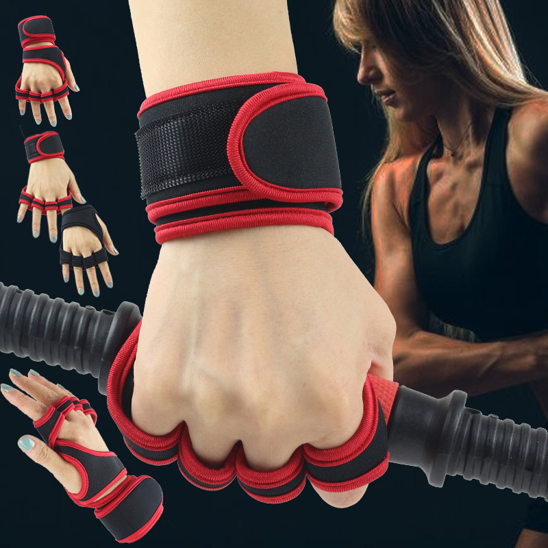 Workout Glove Gym - Sarung Tangan Kebugaran Pria Wanita Sarung
