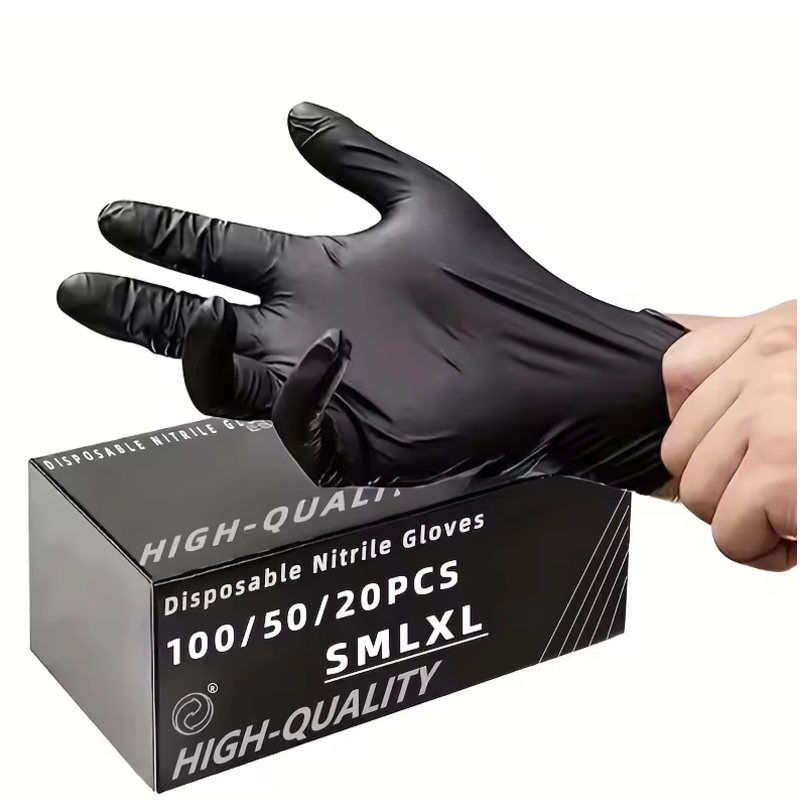 Nitrile Mechanic Glove - 100/50/20PCS Sarung Tangan Nitril Tebal Sekali