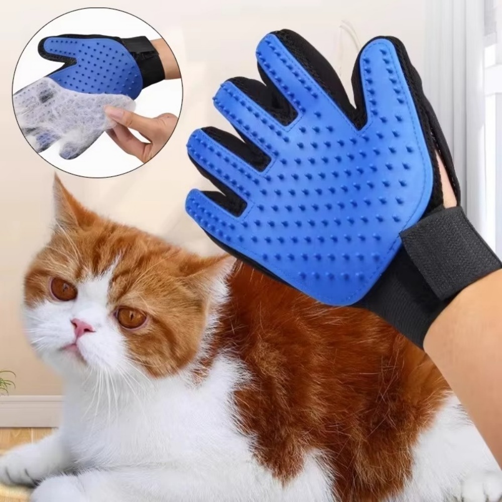 Rubber Glove Cleaning - Sarung Tangan Perawatan Hewan Peliharaan Kucing