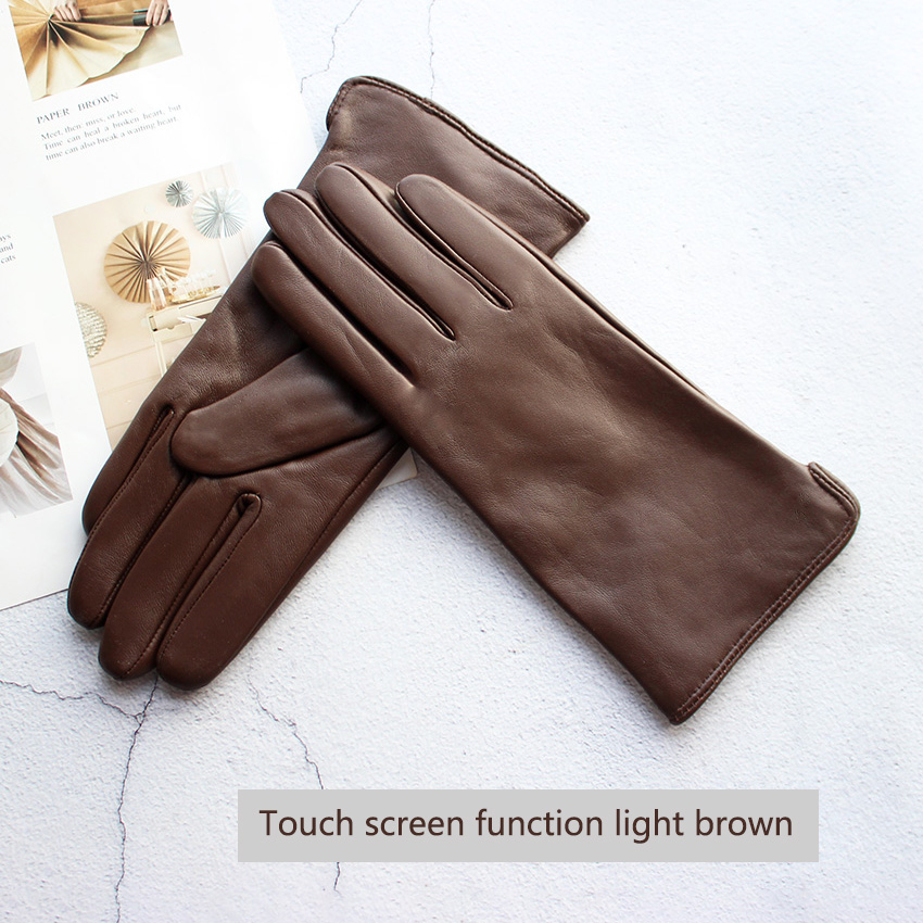 Leather Driving Glove - Sarung Tangan Kulit Domba Wanita Warna-Warni