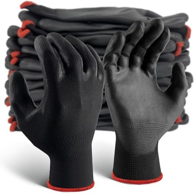 Nitrile Mechanic Glove - 6/12/18 Buah Sarung Tangan Lapisan PU