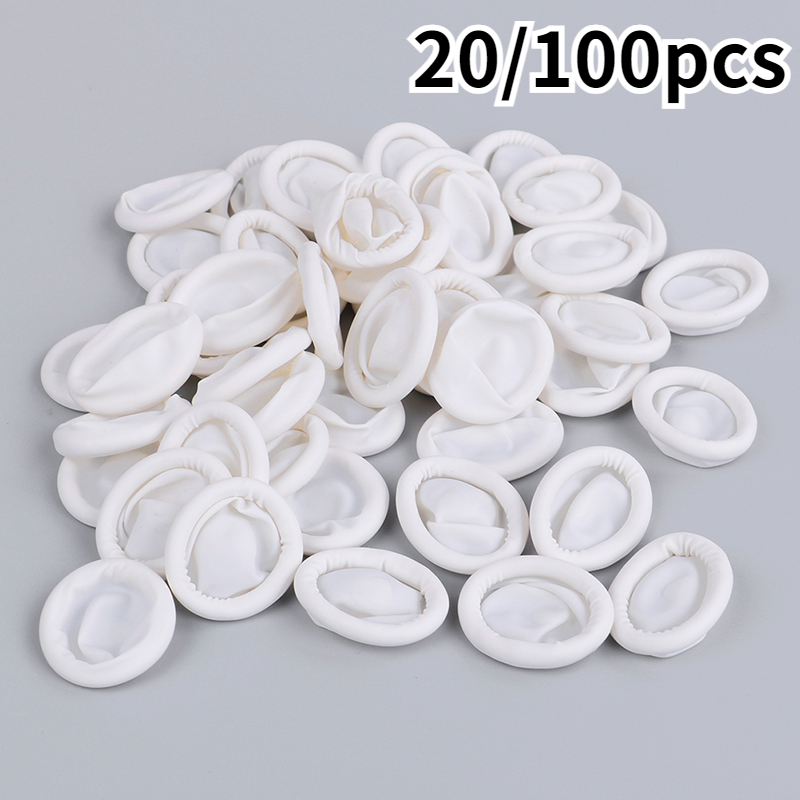 Latex Disposable Glove - Sarung tangan ekstensi alis, Anti statis,