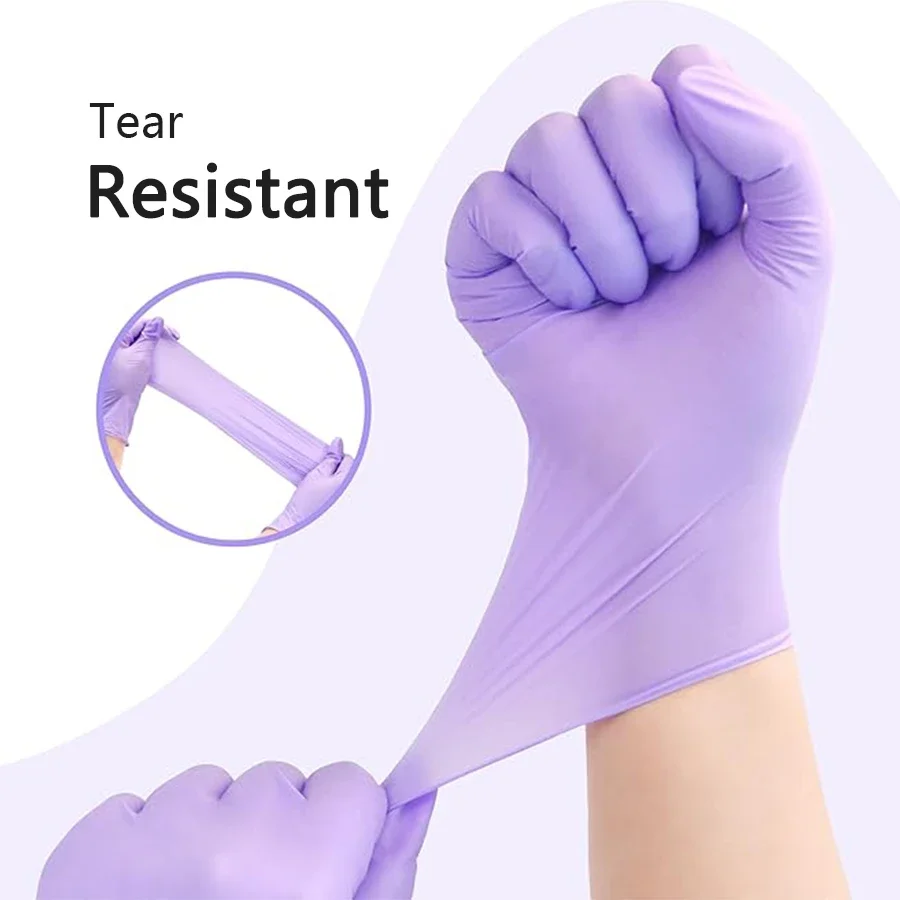 10/20/50/100 Buah Sarung Tanga - Nitrile Mechanic Glove ulasan dan harga