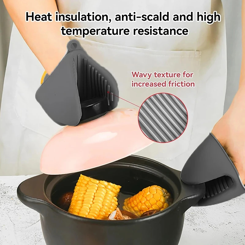 2 Buah Sarung Tangan Oven Mini - Oven Mitt Silicone ulasan dan harga