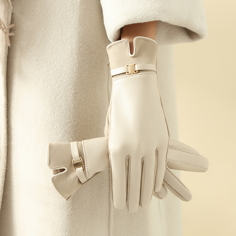 1 Pasang Sarung Tangan untuk W - Leather Driving Glove ulasan dan harga