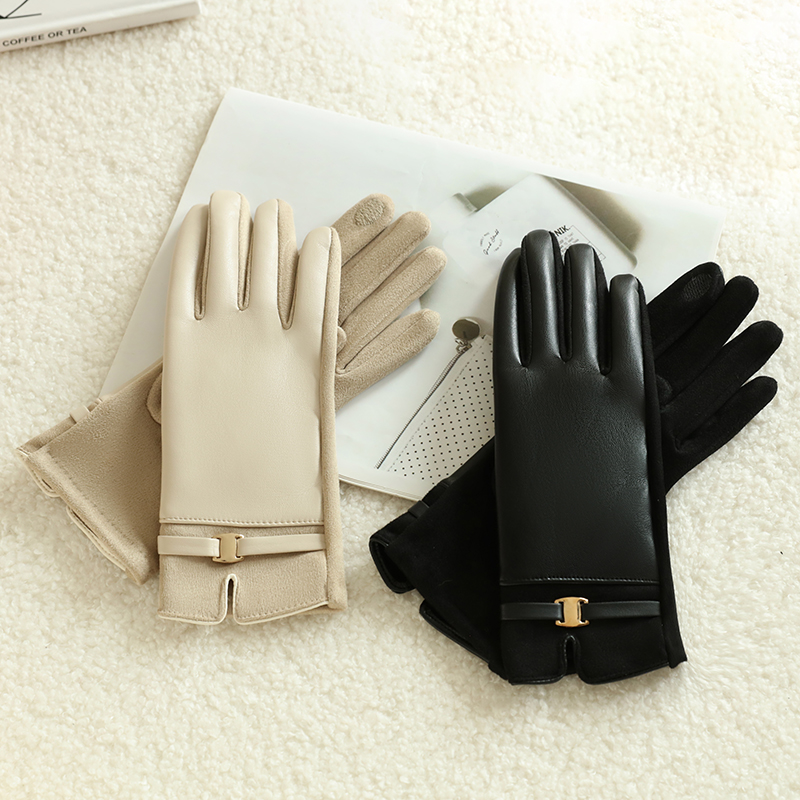 1 Pasang Sarung Tangan untuk W - Leather Driving Glove ulasan dan harga