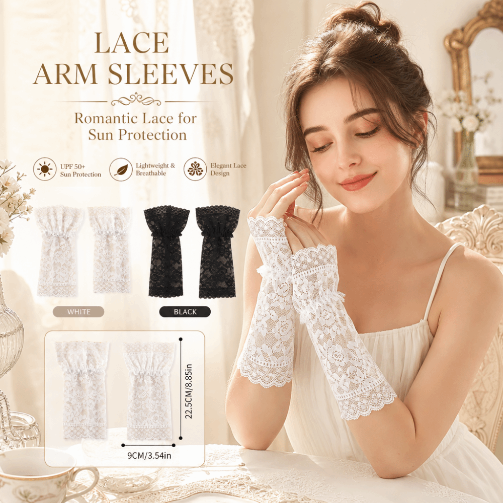 Manset Renda Berlipit Dapat Di - Fingerless Glove Knit ulasan dan harga
