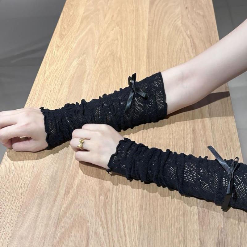 Sarung Tangan Tanpa Jari Wanit - Fingerless Glove Knit ulasan dan harga