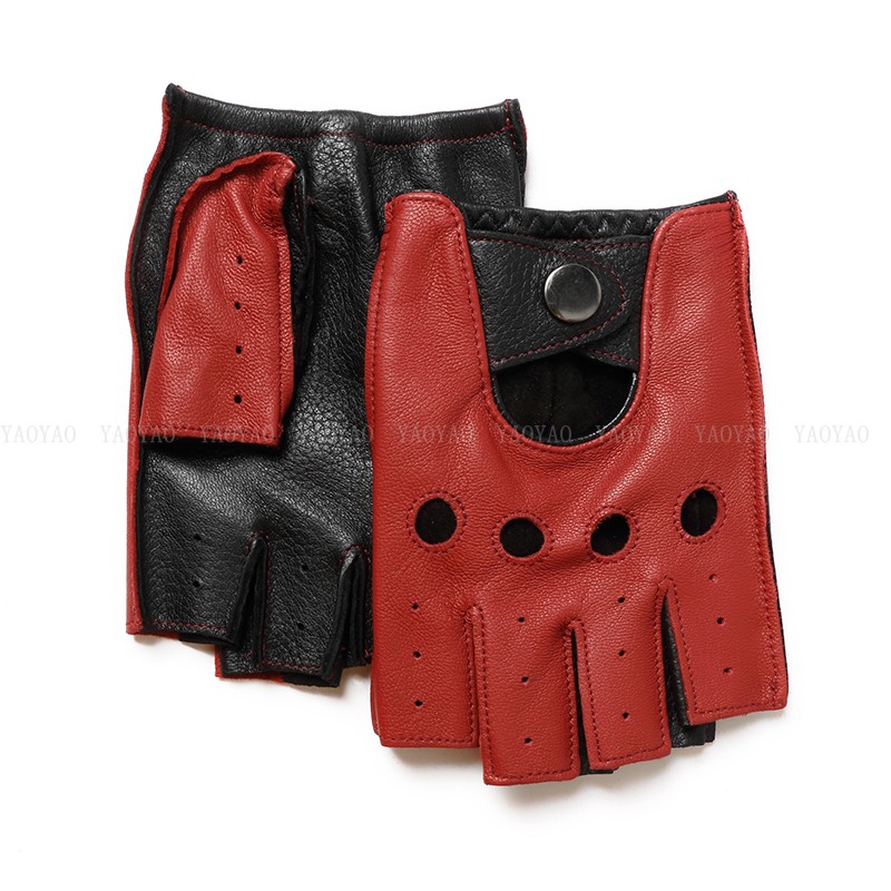 Sarung Tangan Tipis Setengah J - Leather Driving Glove ulasan dan harga