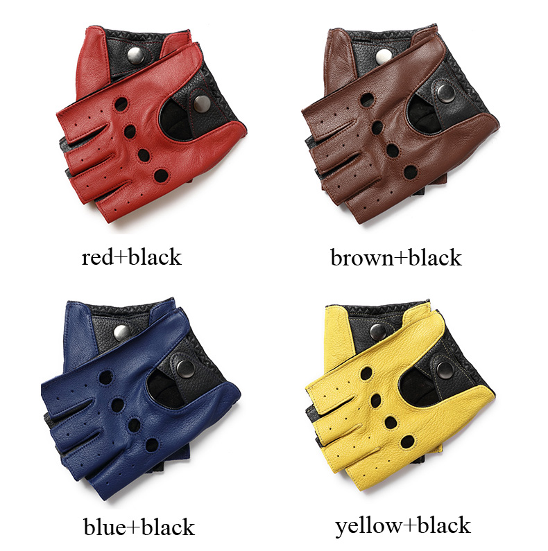 Sarung Tangan Tipis Setengah J - Leather Driving Glove ulasan dan harga