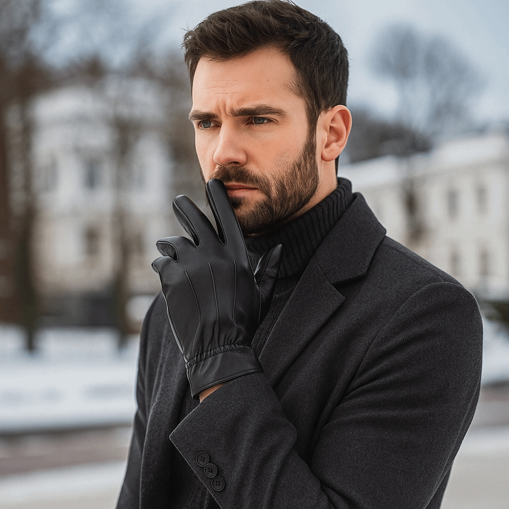Sarung Tangan Mengemudi Hitam  - Leather Driving Glove ulasan dan harga
