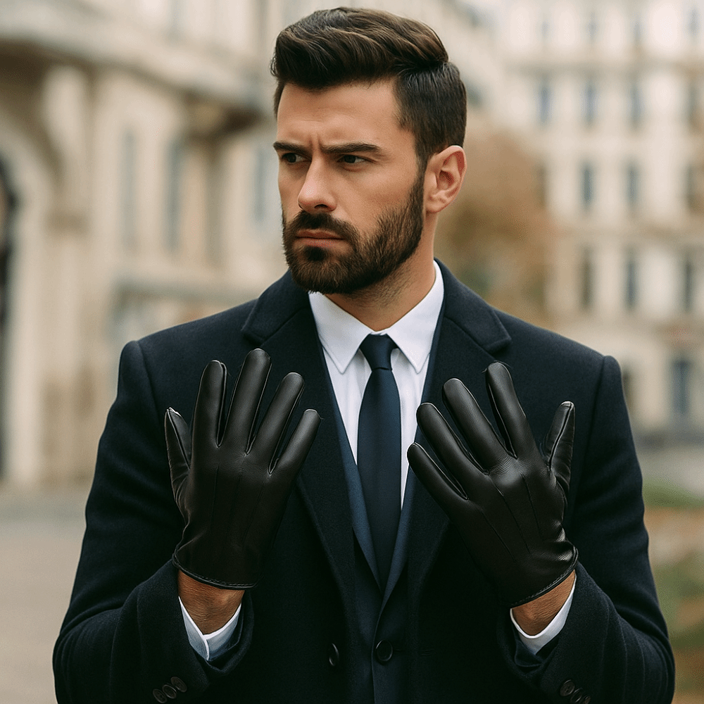 Sarung Tangan Mengemudi Hitam  - Leather Driving Glove ulasan dan harga