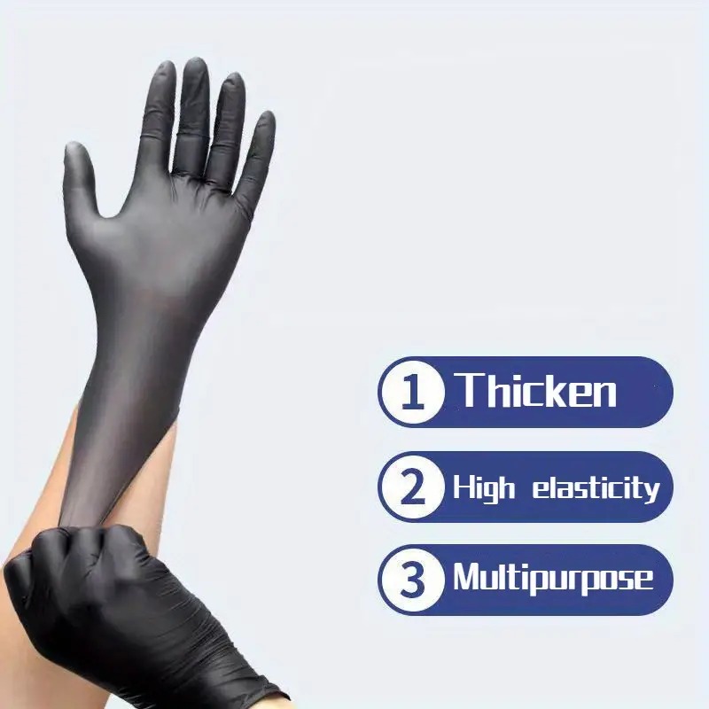 100/50/20PCS Sarung Tangan Nit - Nitrile Mechanic Glove ulasan dan harga
