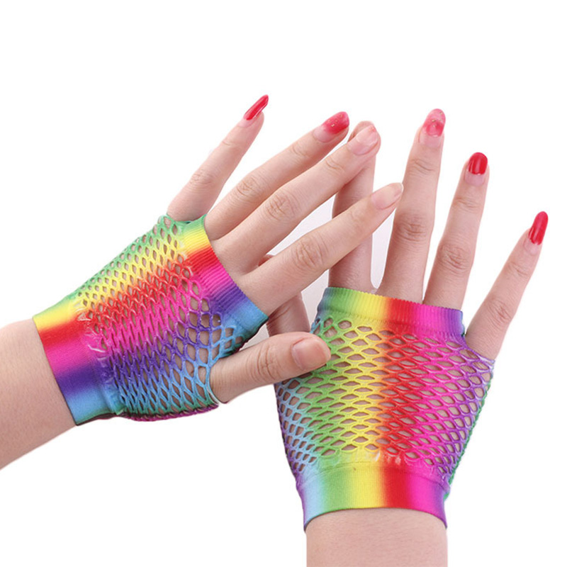 Sarung tangan jaring jala pend - Fingerless Glove Knit ulasan dan harga